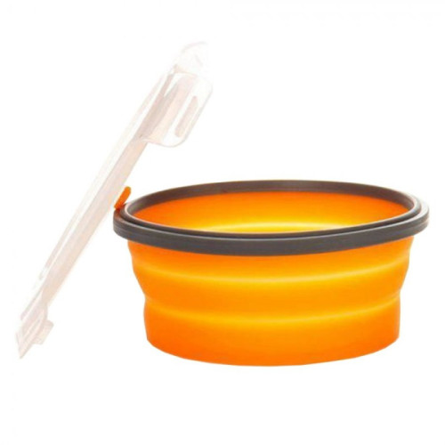 Tramp контейнер складной с крышкой-защелкой 800 мл (оливковый)