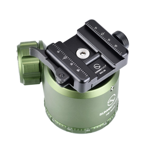 Штативная шаровая голова Sunwayfoto XB-52EG с креплением Arca-Swiss/Weaver