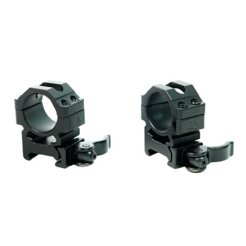 Кольца Leapers UTG 25,4 мм быстросъемные на Picatinny с рычажным зажимом, низкие
