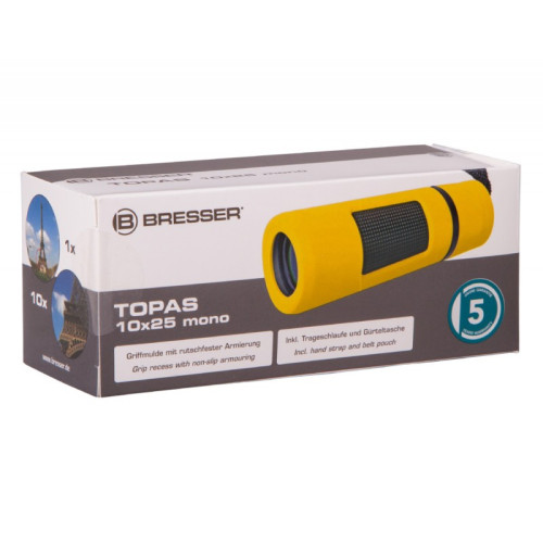 Монокуляр Bresser Topas 10x25 Yellow