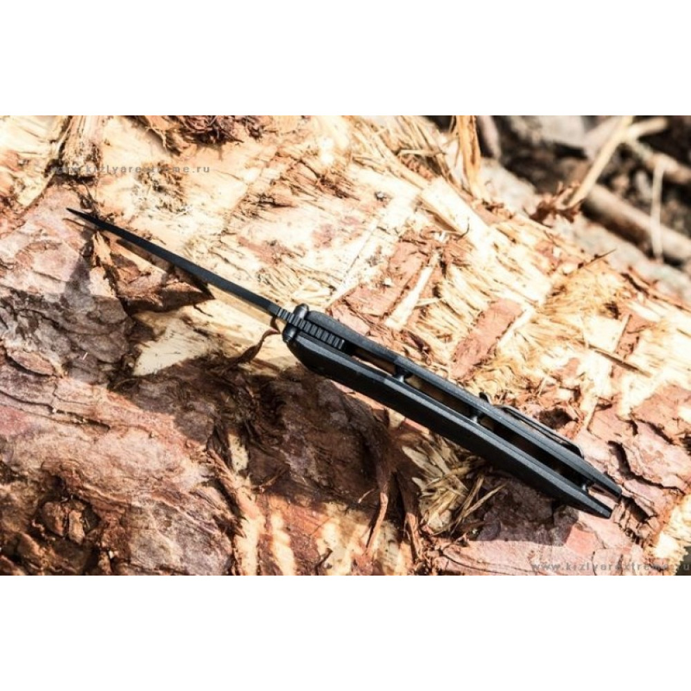 Складной нож Zedd AUS-8 Black Titanium