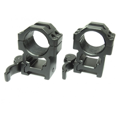 Быстросъемные кольца Leapers UTG под 25,4 мм на Weaver высокие