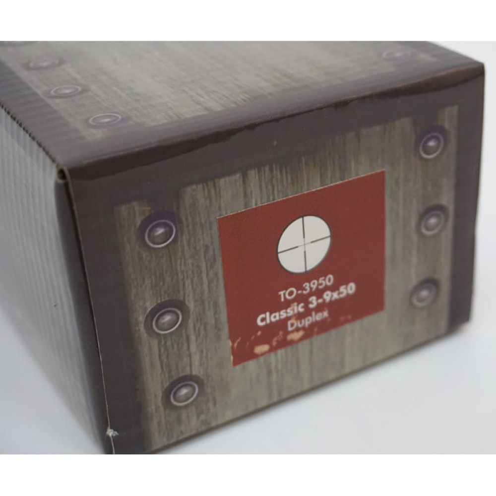 Оптический прицел Target Optic 3-9x50, крест, 30 мм