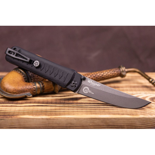 Складной нож Whisper D2 TacWash, на подшипнике