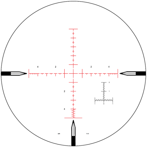 Оптический прицел Nightforce NXS 5.5-22x50 MIL-R (C529)