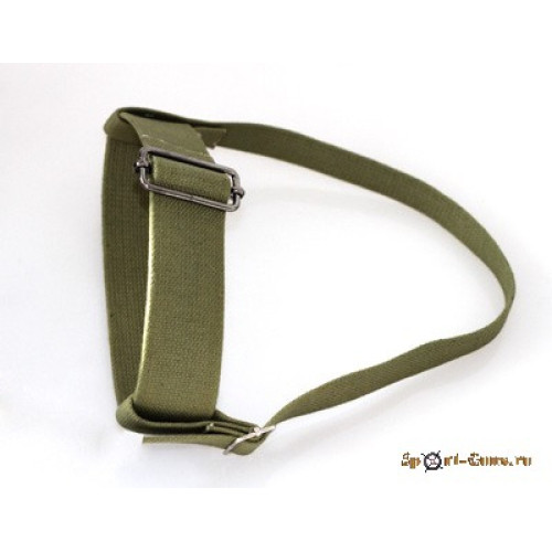 Крепления брезент Маяк (носковой и пяточный ремень, зеленый)