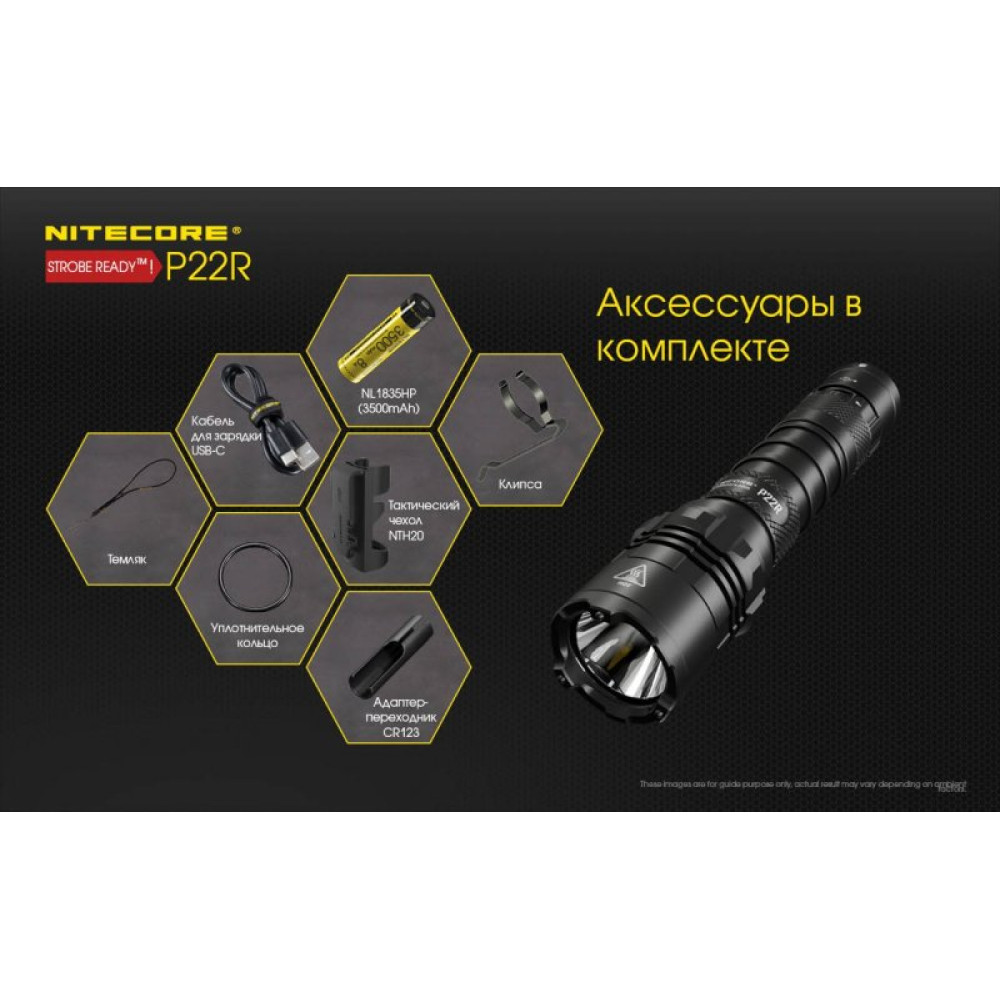 Фонарь Nitecore P22R CREE XHP35 HD
