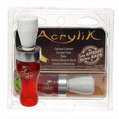 Манок Helen BAUD на утку акриловый, красный