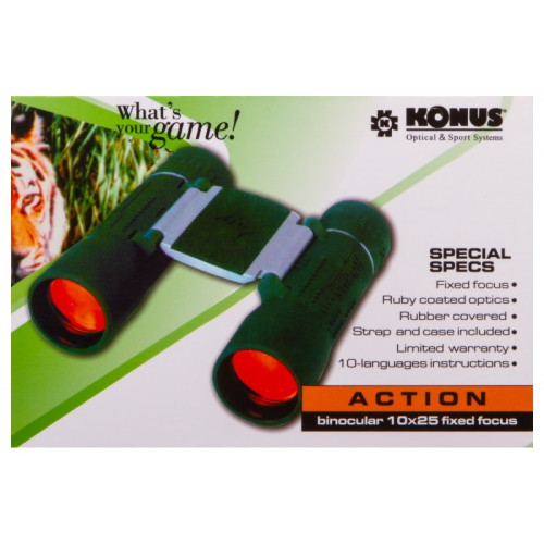 Бинокль Konus Action 10x25 FF