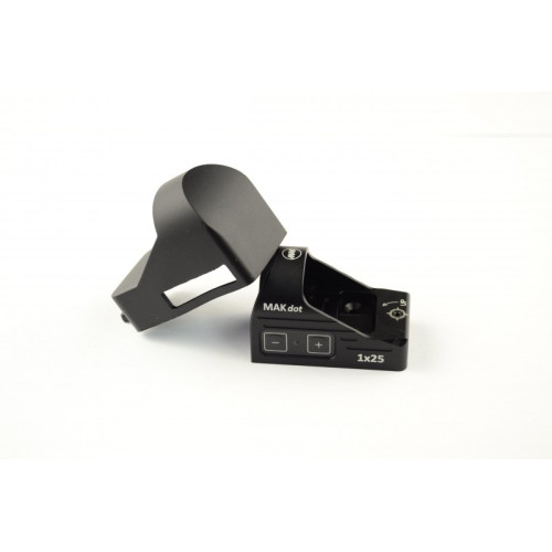 Коллиматорный прицел MAKdot 1х25 Reflexvisier 3 MOA (2780002), Черный