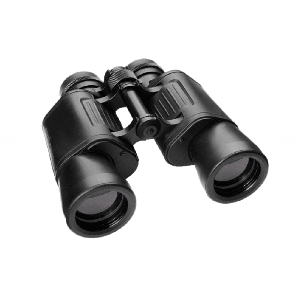 Бинокль БПЦ2 10х40 (обрезиненный) «Байгыш» с рубиновым покрытием, Черный