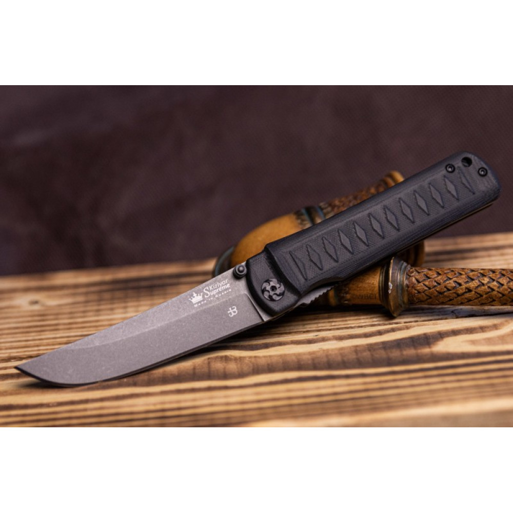 Складной нож Whisper D2 TacWash, на подшипнике