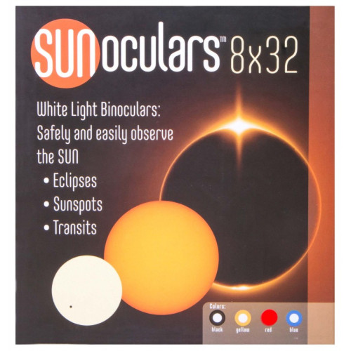 Бинокль солнечный LUNT SUNoculars 8x32, красный, Красный