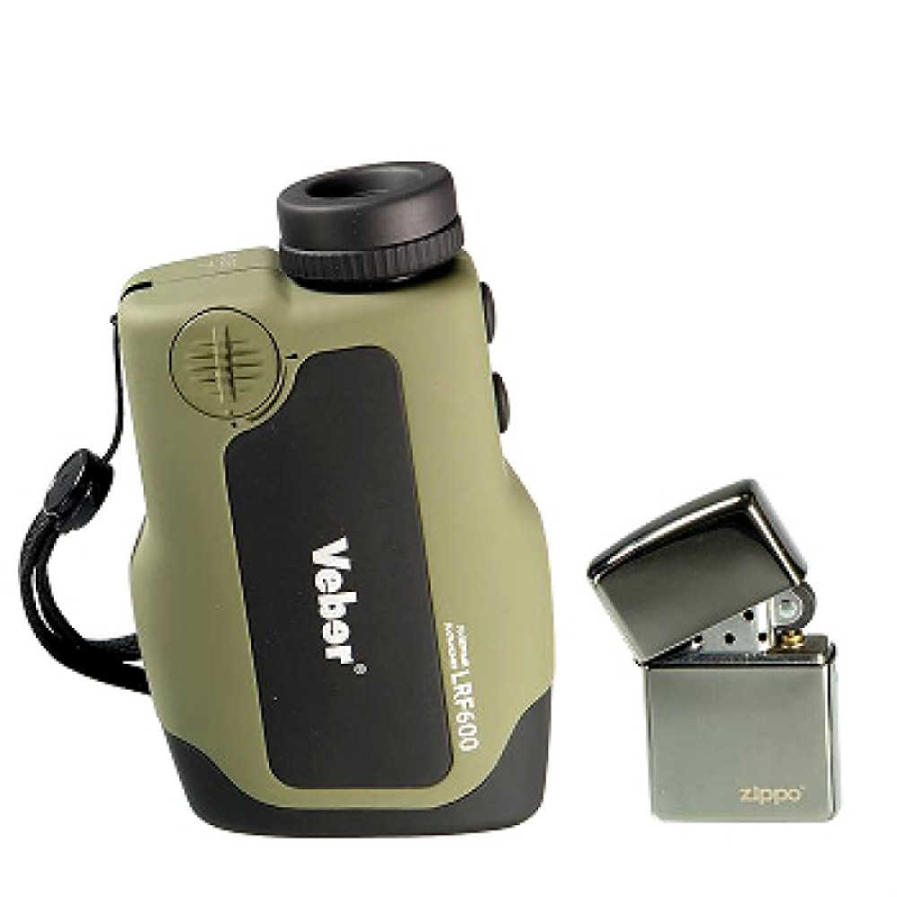 Лазерный дальномер Veber LRF600 6х25 зеленый