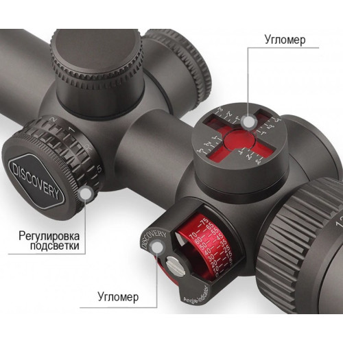 Оптический прицел Discovery WG 1.2-6X24IRAI FW25