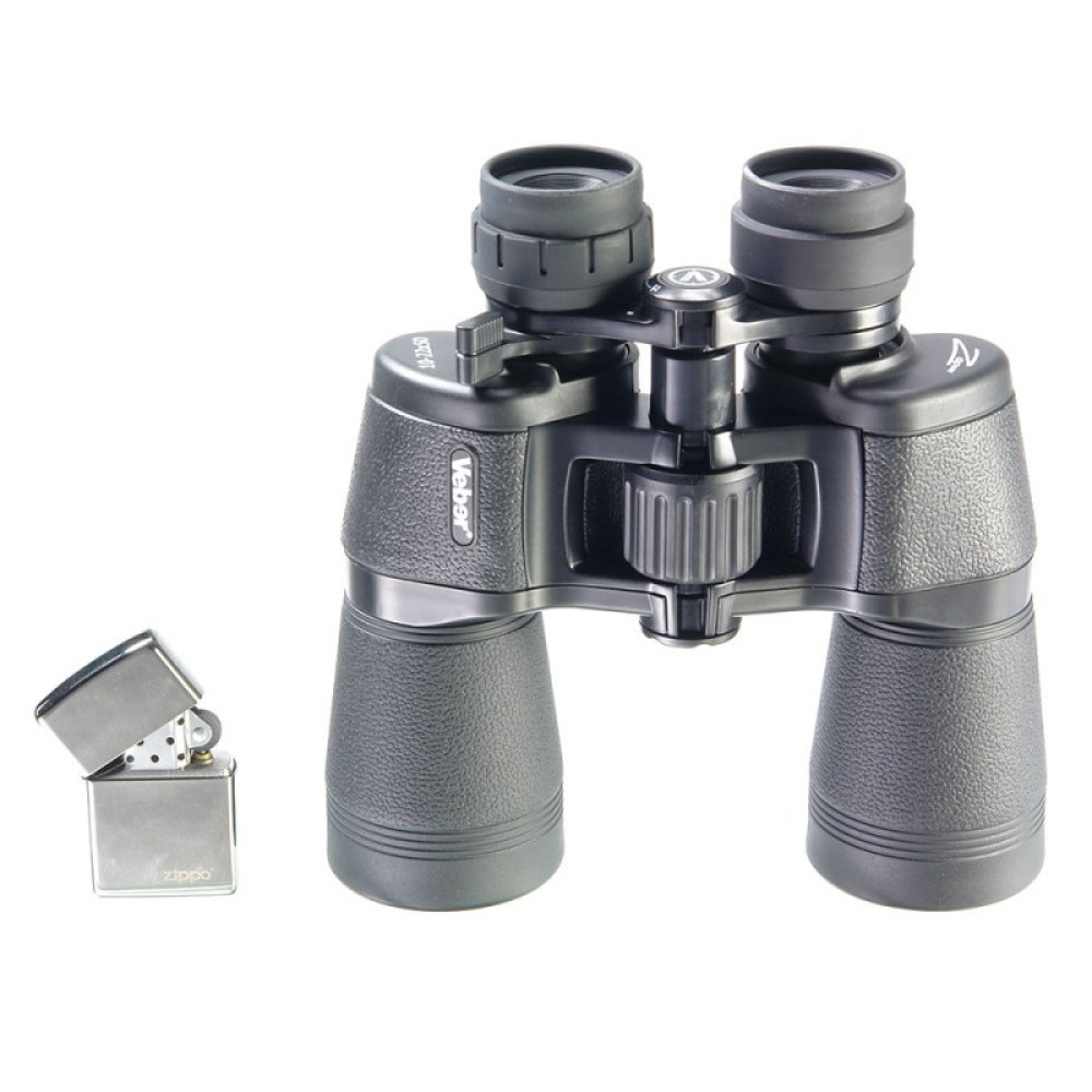 Бинокль Veber Zoom 10-22x50 N, черный, Черный