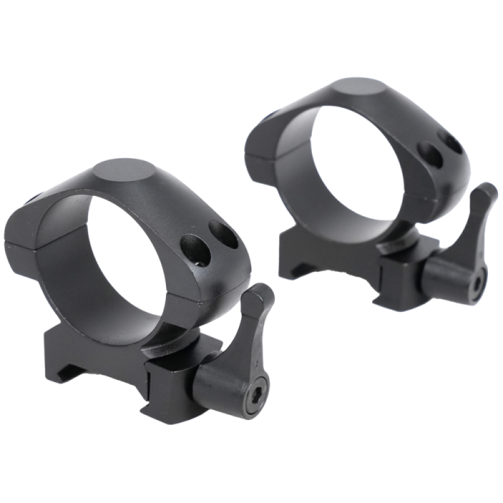 Кольца Arkon 25,4 мм быстросъемные на weaver / Аркон 25,4 мм быстросъемные на вивер стальные, средние