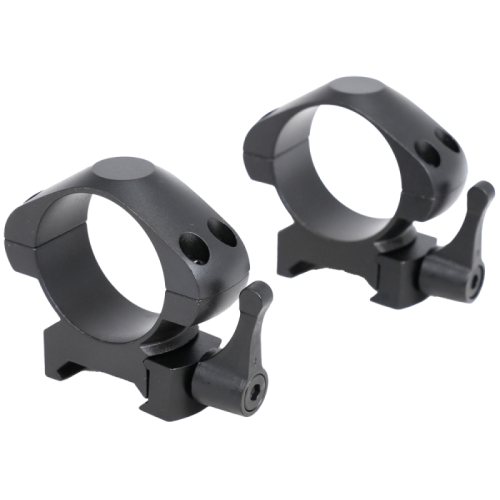 Кольца Arkon 25,4 мм быстросъемные на weaver / Аркон 25,4 мм быстросъемные на вивер стальные, средние
