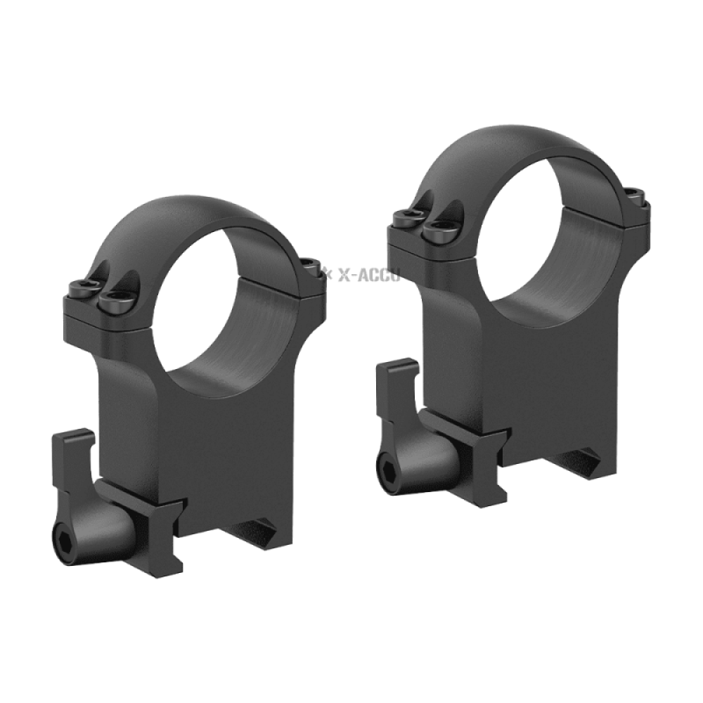 Быстросъёмные кольца для прицелов Vector Optics X-ACCU 30мм Weaver QD 1.5 дюйма