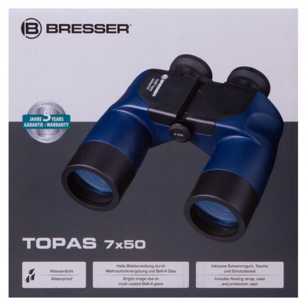 Бинокль Bresser Topas 7x50 WP