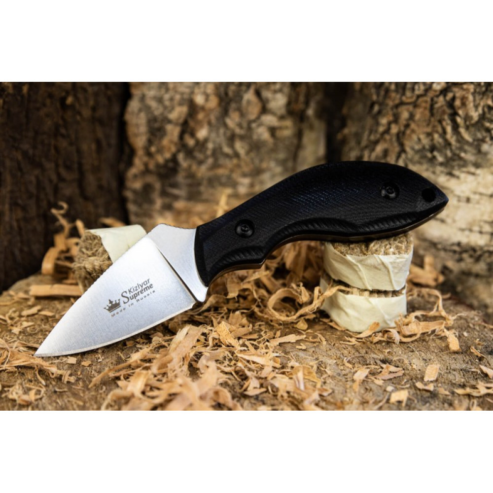 Туристический нож Hammy Sleipner StoneWash Black G10