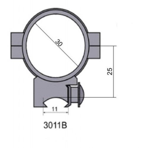 Крепление - кольца 3011 В