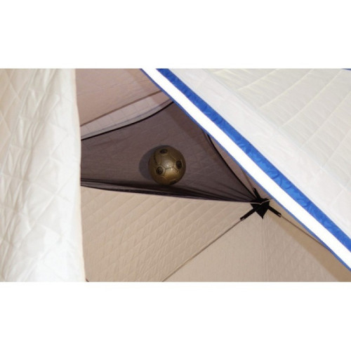 Палатка Пингвин Призма Премиум Термолайт бело-синий