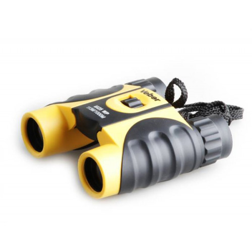 Бинокль Veber БН 10х25 WP, желто-черный, Желто-черный