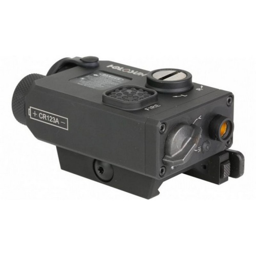 Тактический блок HOLOSUN Dual ЛЦУ зеленый, быстросъемный на Weaver/Picatiny