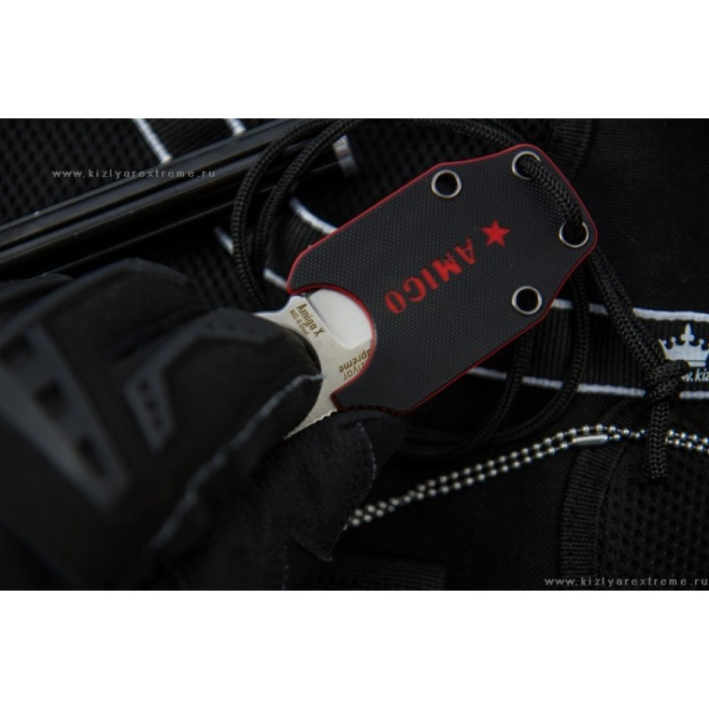 Шейный нож Amigo X Satin AUS-8