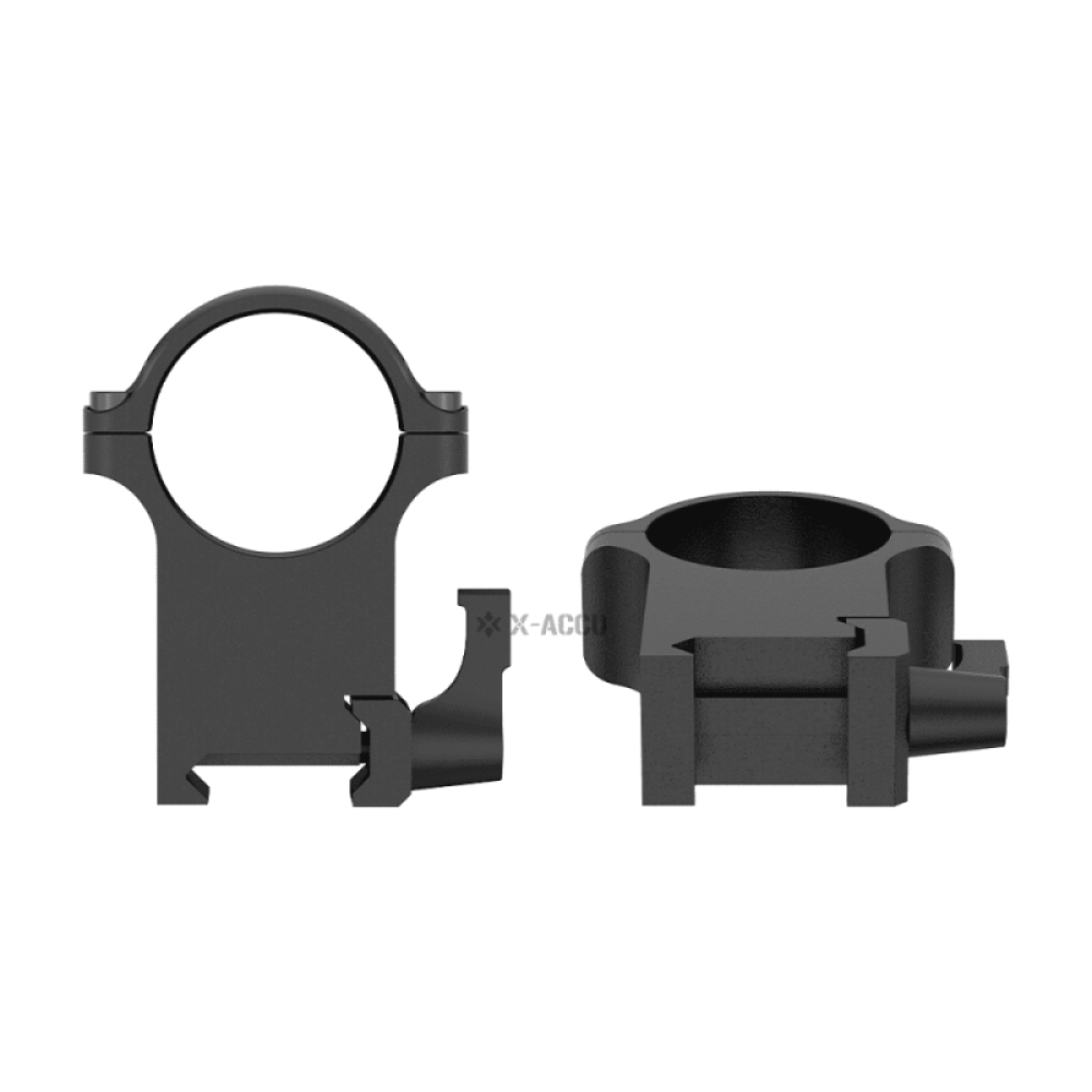 Быстросъёмные кольца для прицелов Vector Optics X-ACCU 30мм Weaver QD 1.5 дюйма