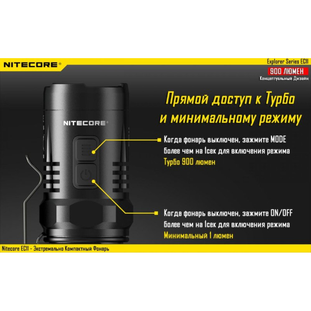 Фонарь Nitecore EC11