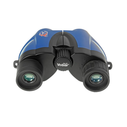 Бинокль Veber 8x21, топаз, Синий