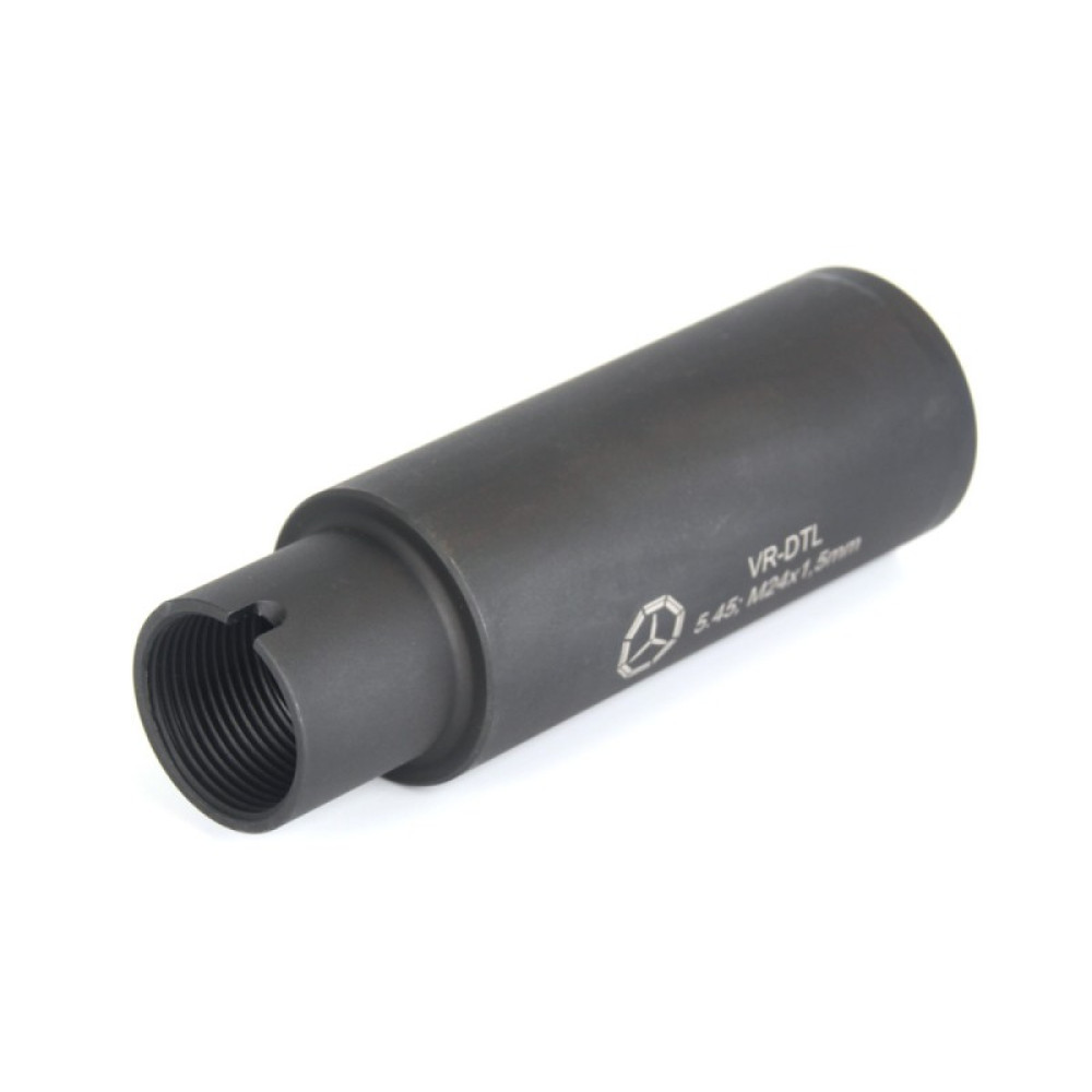 Дожигатель Вектор-7,62 VR-DTLS (сталь), М24х1,5, калибр 5,45/.223