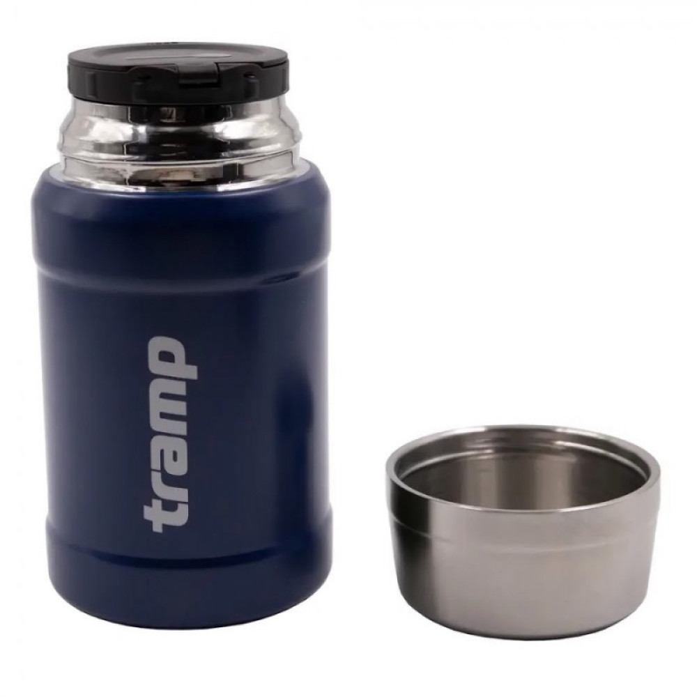 Tramp термос с широким горлом 0,8 л с сумкой TRC-132, синий