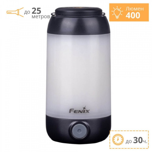 Фонарь FENIX CL26R черный CL26Rb