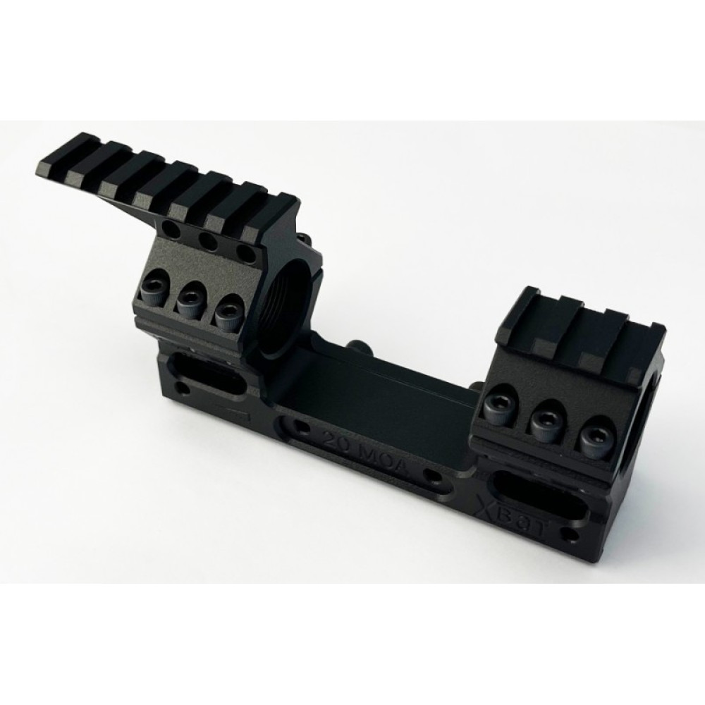 Моноблок 25,4(дюйм) мм наклон 20 МОА высота 17 мм (в горизонтальном исполнении) с двумя планками вивер на верхних полукольцах