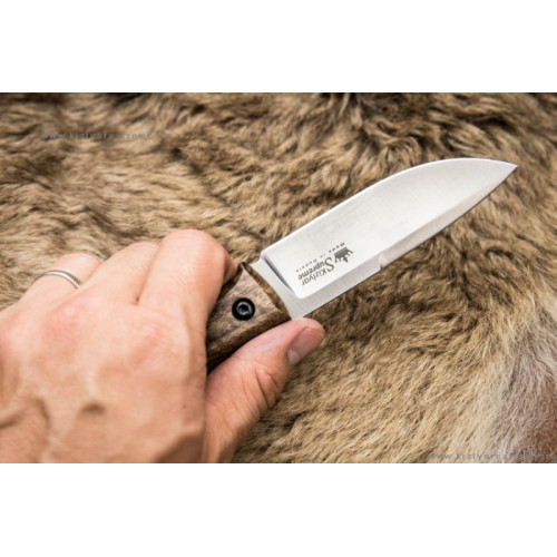 Туристический нож Colada AUS-8 StoneWash Орех