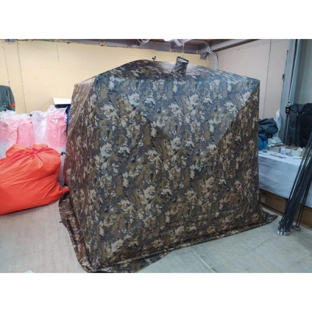 Баня походная Пингвин Призма Премиум (1-сл) камуфляж, композит