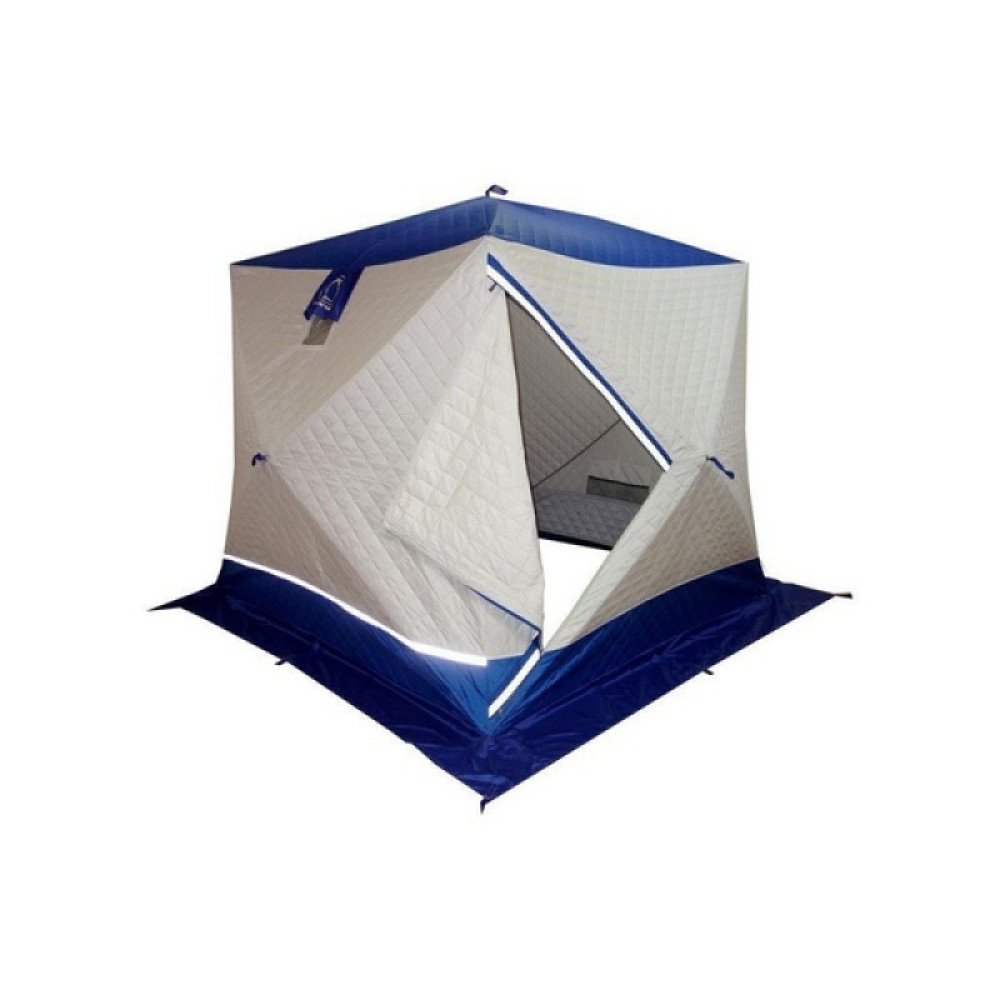 Палатка Пингвин Призма Премиум Термолайт бело-синий