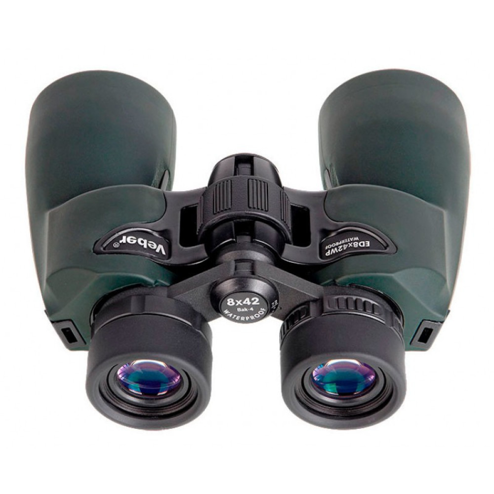 Бинокль Veber ED 8x42 WP, зеленый, Зеленый