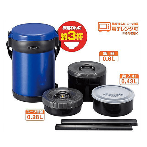 Термос Peacock AOL-20BC черный