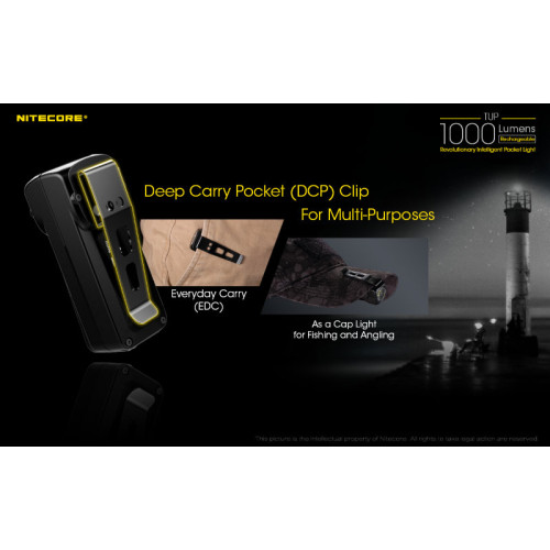 Фонарь Nitecore TUP Grey CREE XP-L HD V6