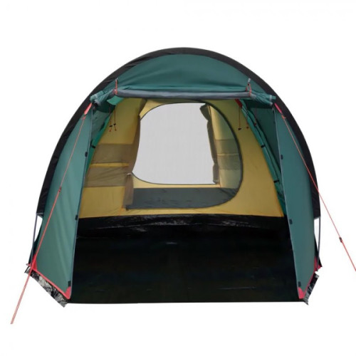 Палатка Tramp с большим тамбуром Anaconda 4 V2, зеленый