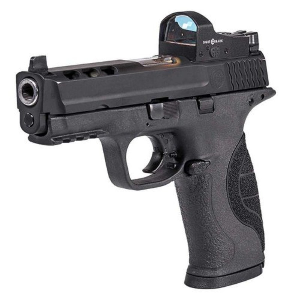 Коллиматорный прицел Sightmark Mini Shot Pro Spec Reflex sight зеленая точка 5МОА, крепление на Weaver (SM26007)