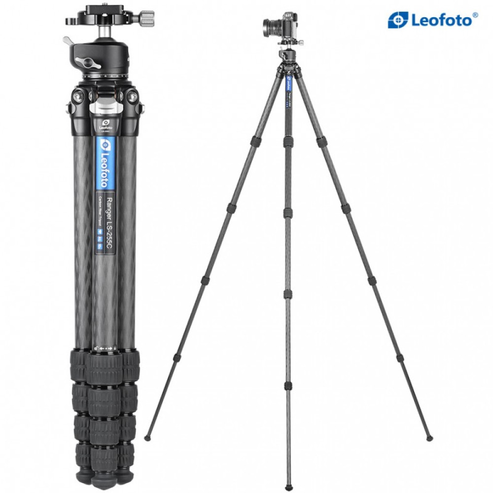 Штатив трипод Leofoto LS-255C+LH-30 CARBON (резьба 3/8)