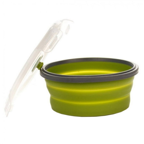 Tramp контейнер складной с крышкой-защелкой 550 мл (оранжевый)