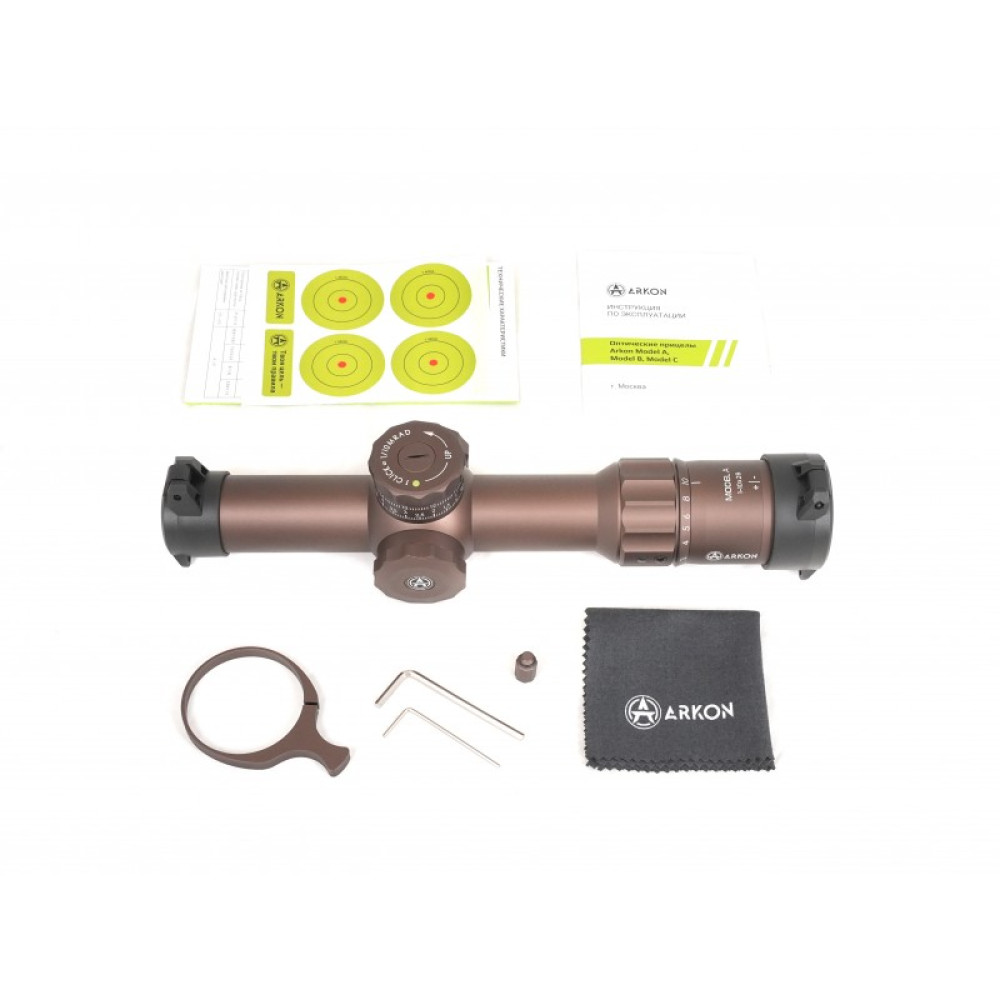 Оптический прицел ARKON Model A 1-10х28 FDE