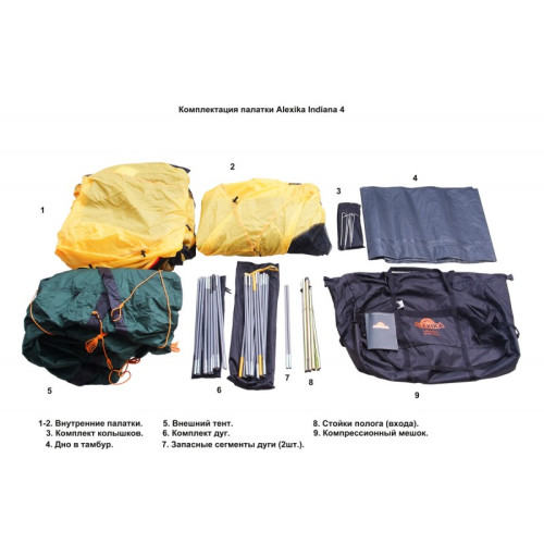 Палатка Alexika Indiana 4