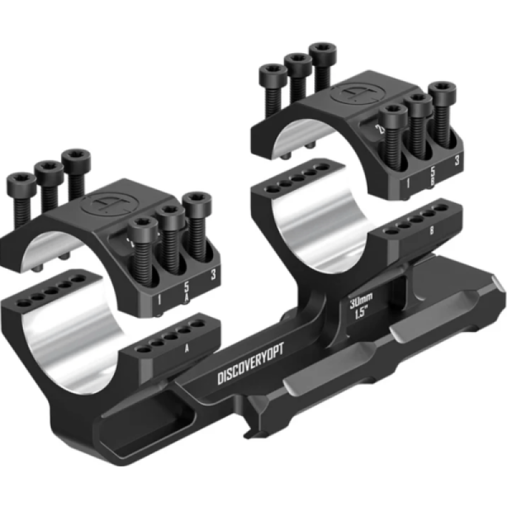 Моноблок Discovery с наклоном 20МОА на базу пикатини у 30мм (усиленные 3 винта)